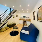 Duplex avec parking proche Stade de la Beaujoire, parc des expositions, bord de l\'Erdre