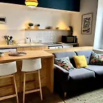 Studio Le Sanlecque, Wifi Tv 2Personnes