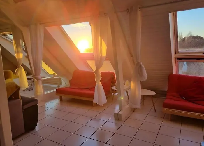 Superbe loft 90m² proche parc expo Nantes (6p)