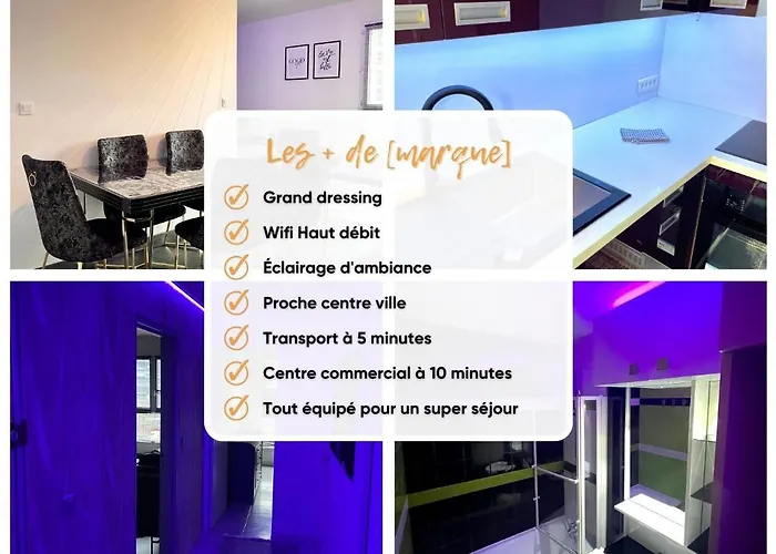 Le Midnight : Proche Centre Ville