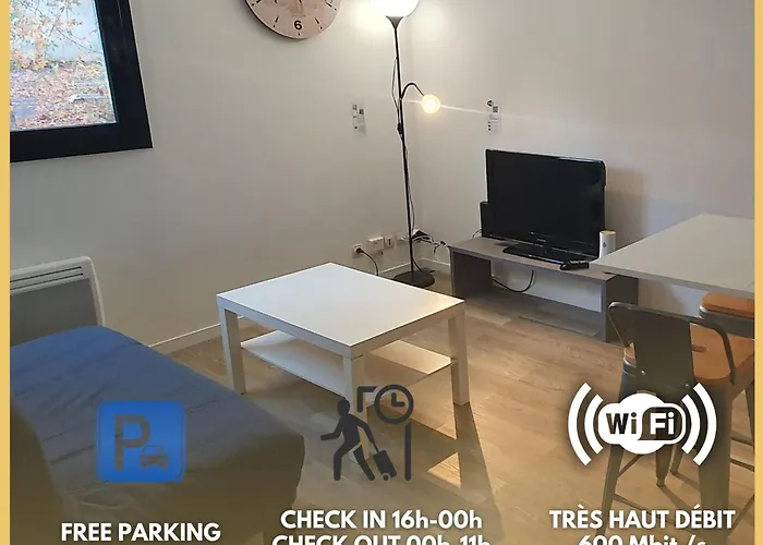 Ideal Couple Appartement 1 Chambre Cosy Et Calme Pour Visiter Nantes