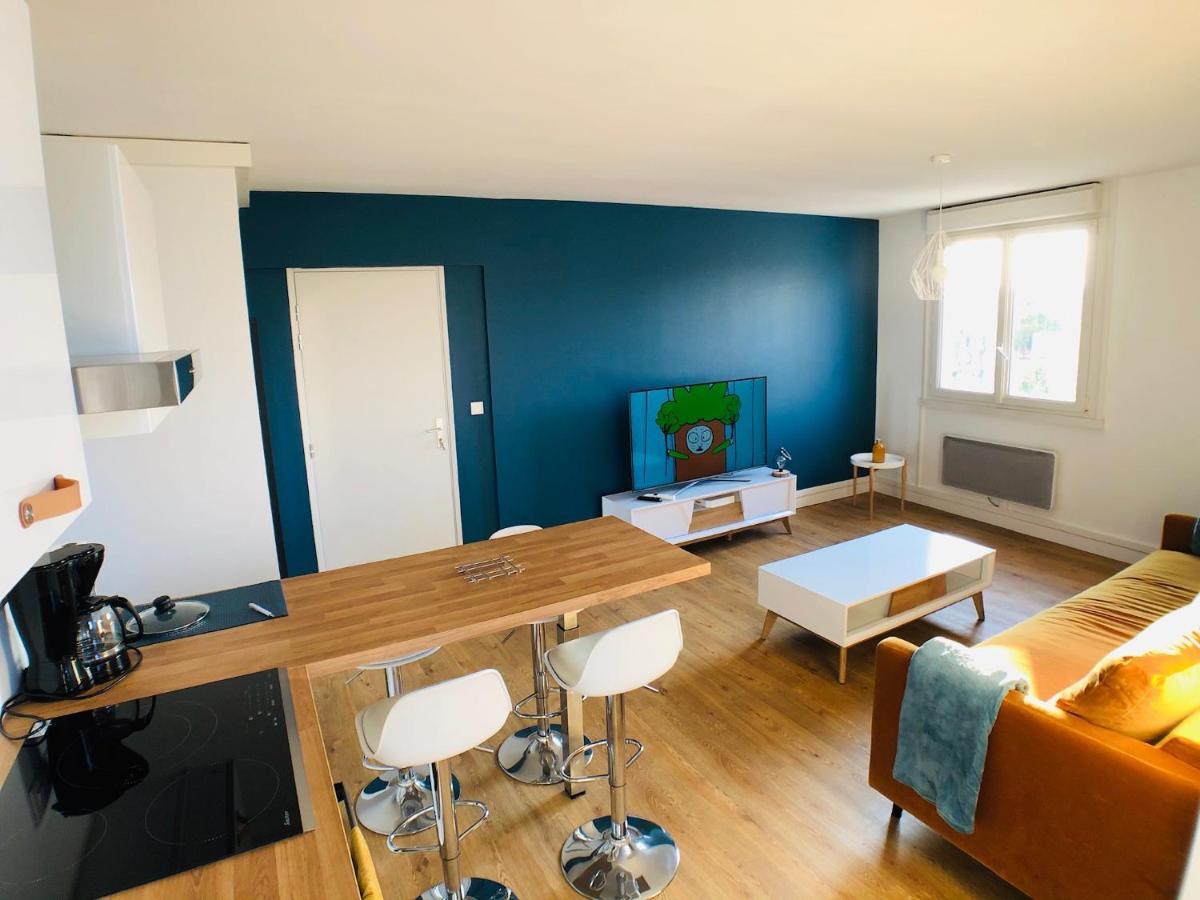 Apartment 1-4 Personnes, Proche Centre Avec Parking Nantes