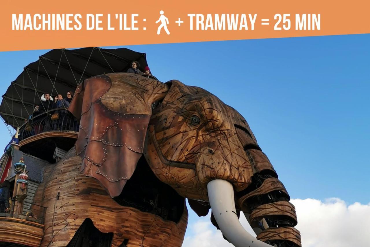 Gare / 2 / Appartistic Machines De L Ile / Wifi Fibre Apartment *