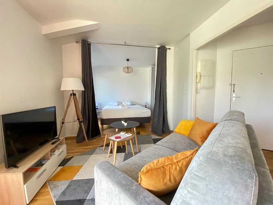 Grand Studio, Belle Terrasse Avec Vue