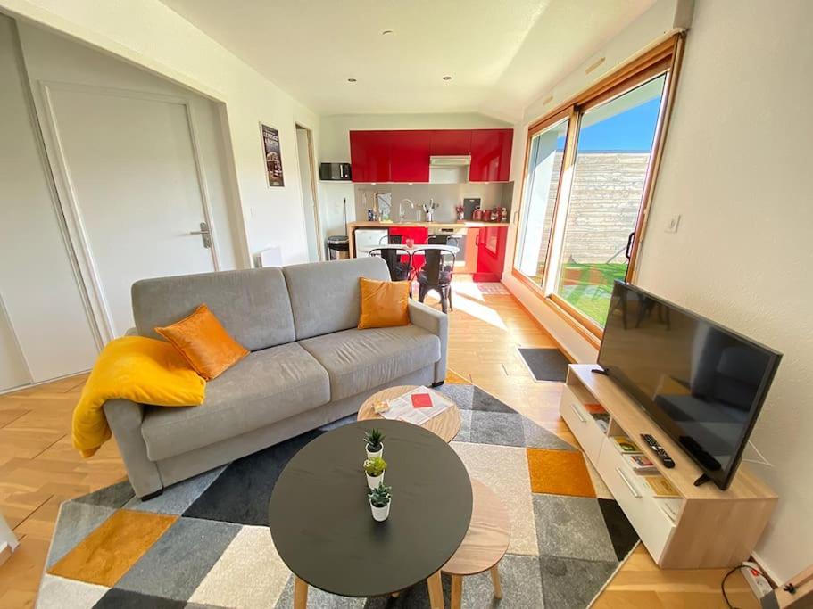 Appartement Grand Studio, Belle Terrasse Avec Vue Nantes