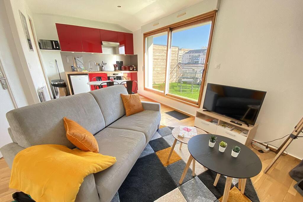 Grand Studio, Belle Terrasse Avec Vue Appartement Nantes