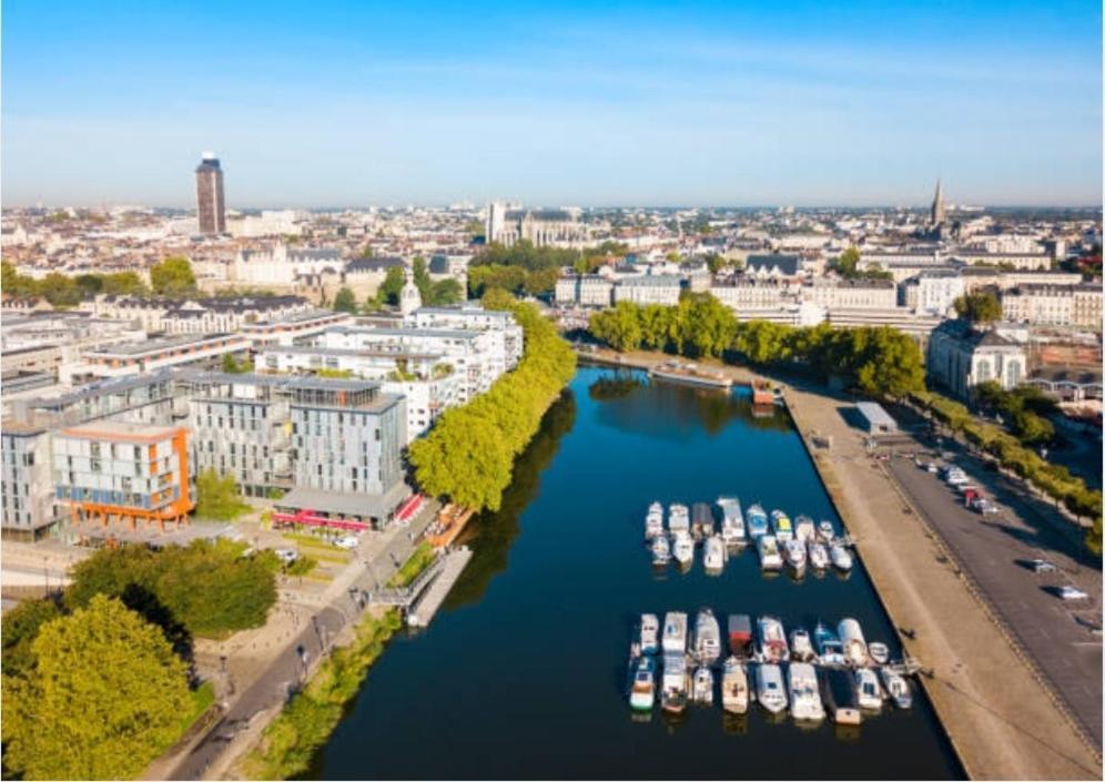 Appartement Felix Vue Erdre & Cite Des Congres / Gare Sud
