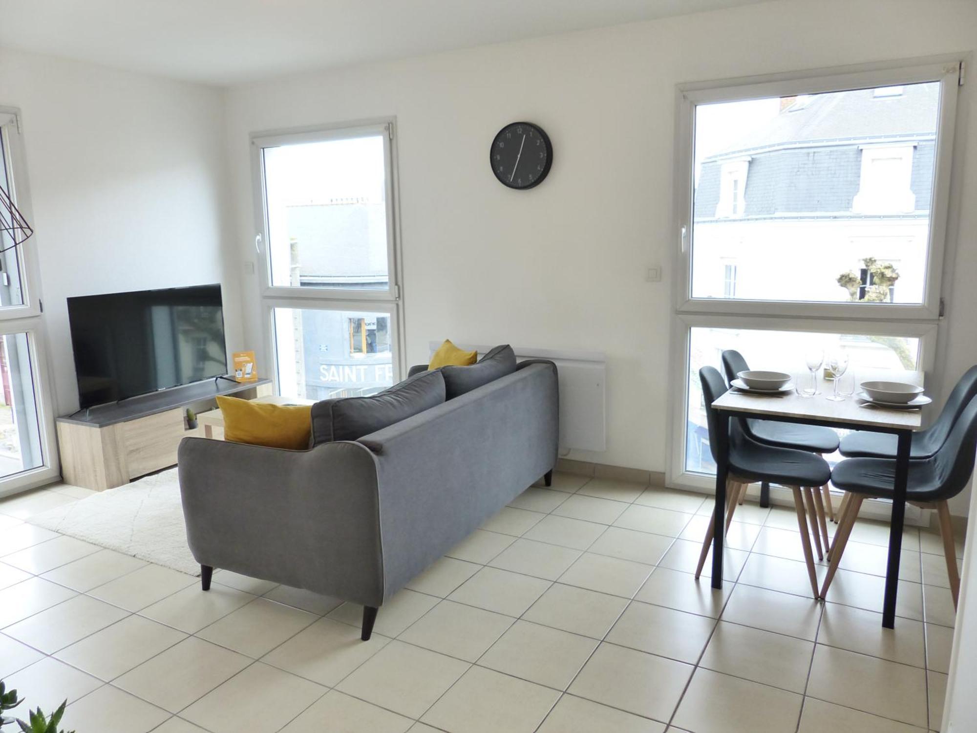 T2 Republique Parking Inclus Appartement Nantes
