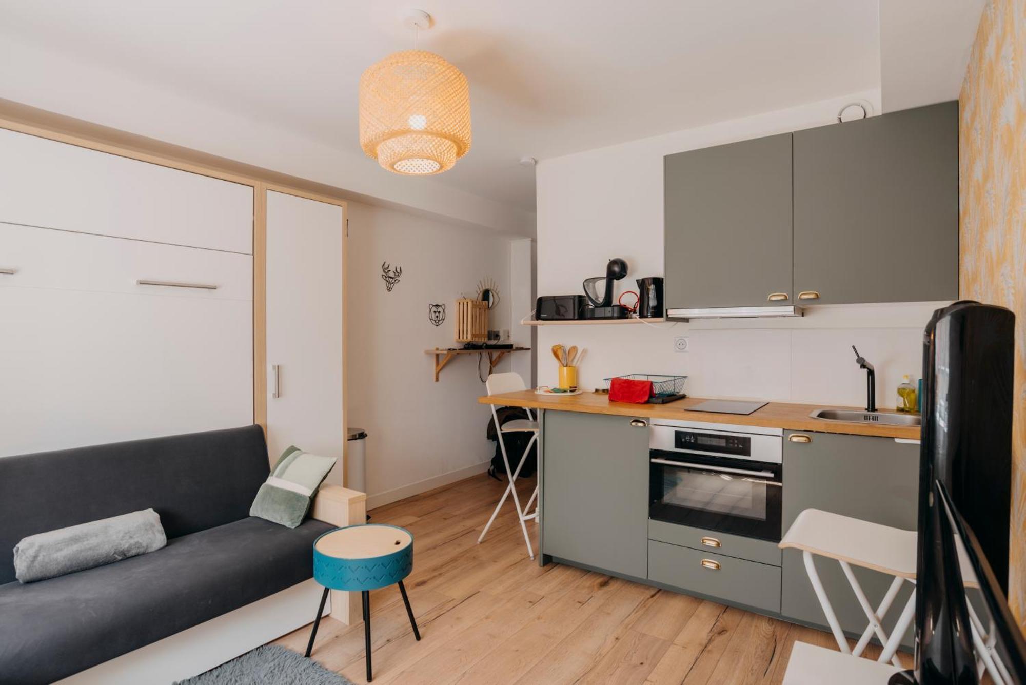 Apartment Republic'studio Avec Parking ! *