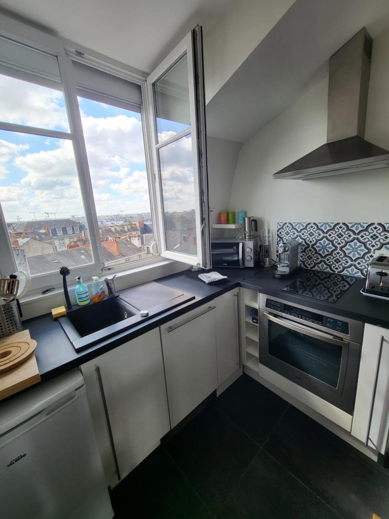 Appartement Hyper Centre De Nantes, Dernier Etage Vue Exceptionnelle *