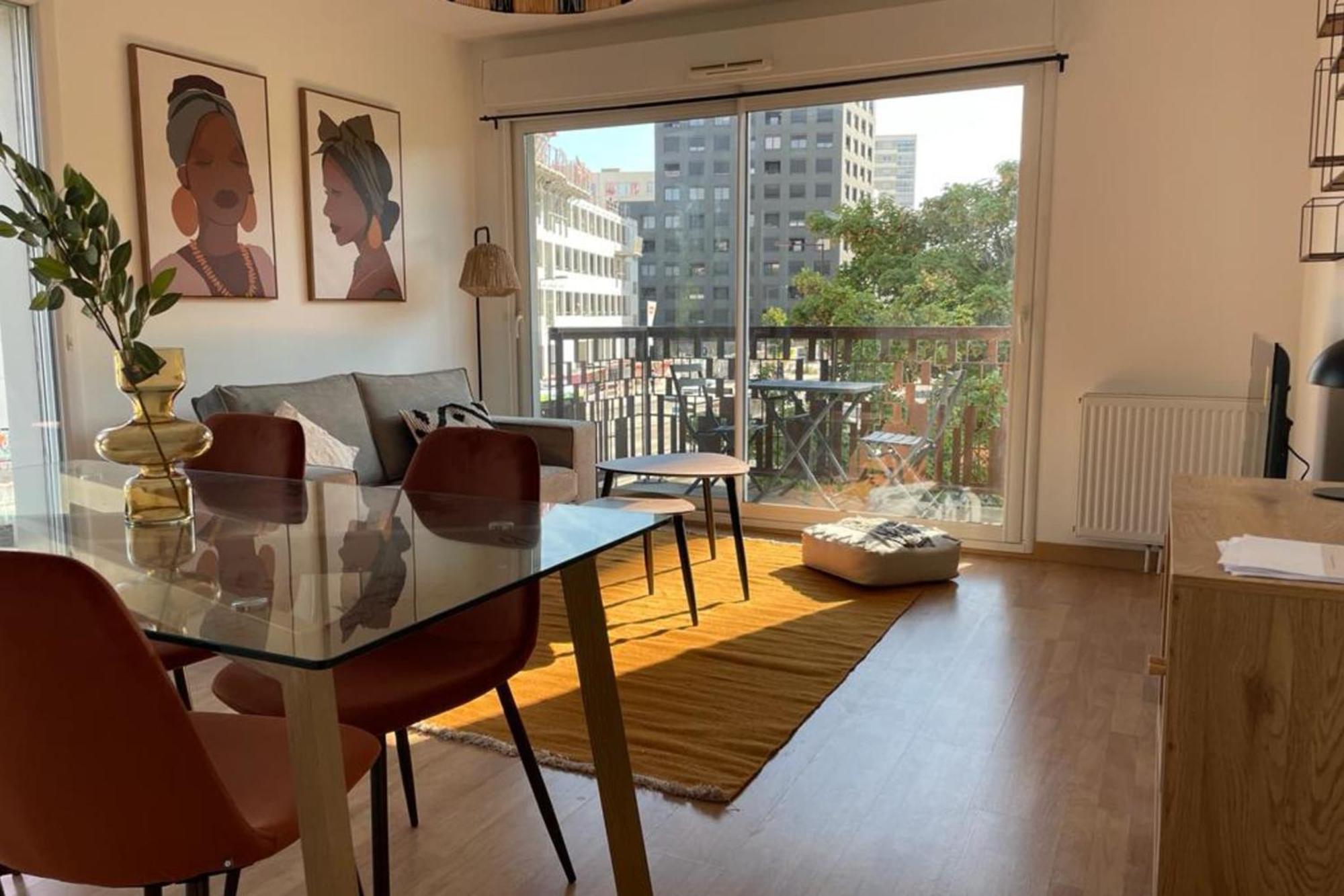 Charming T3 With Balcony And Garden * Nantes