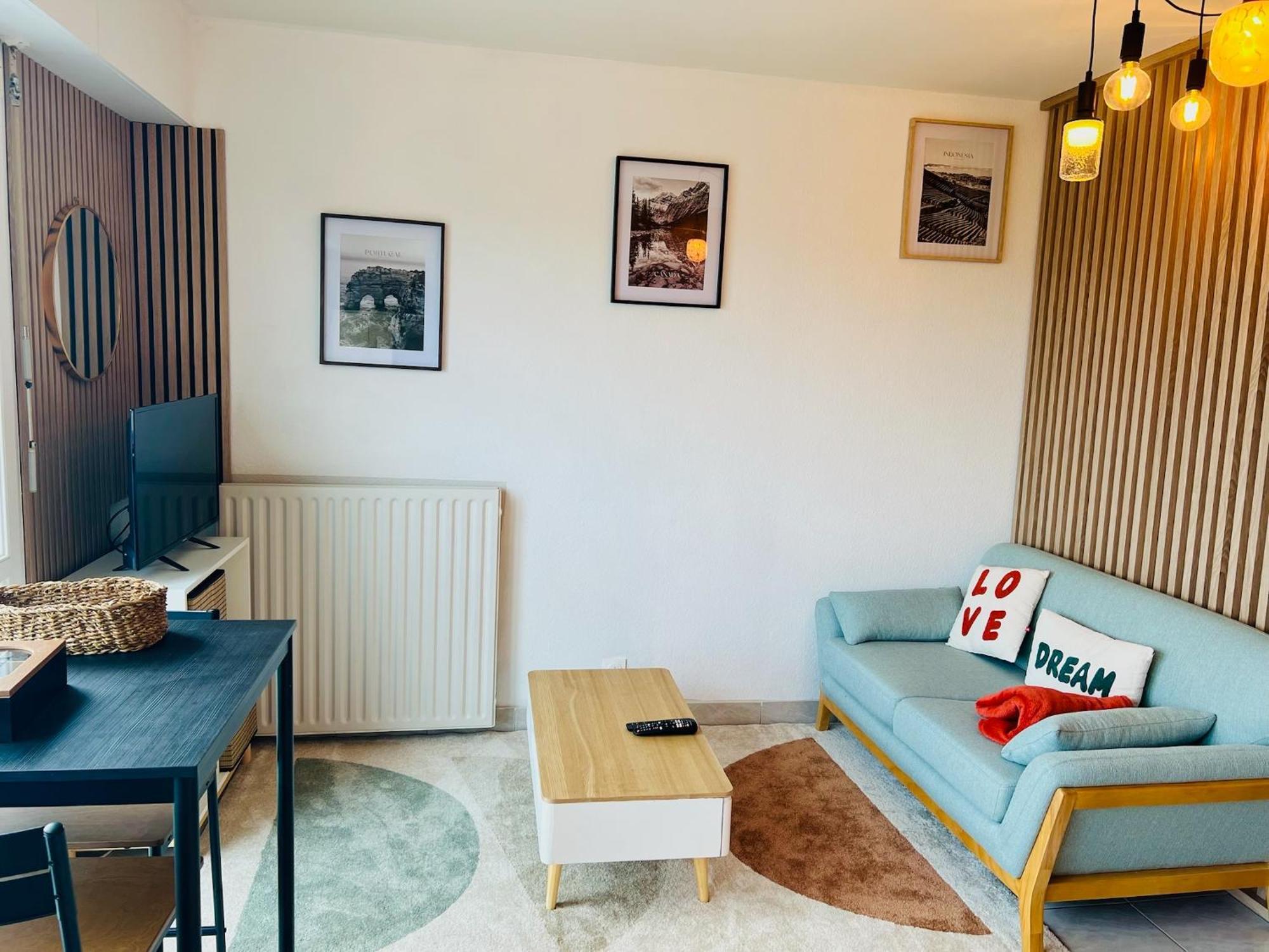 Toits Nantais - Cosy Avec Vue - Parking Gratuit Appartement *