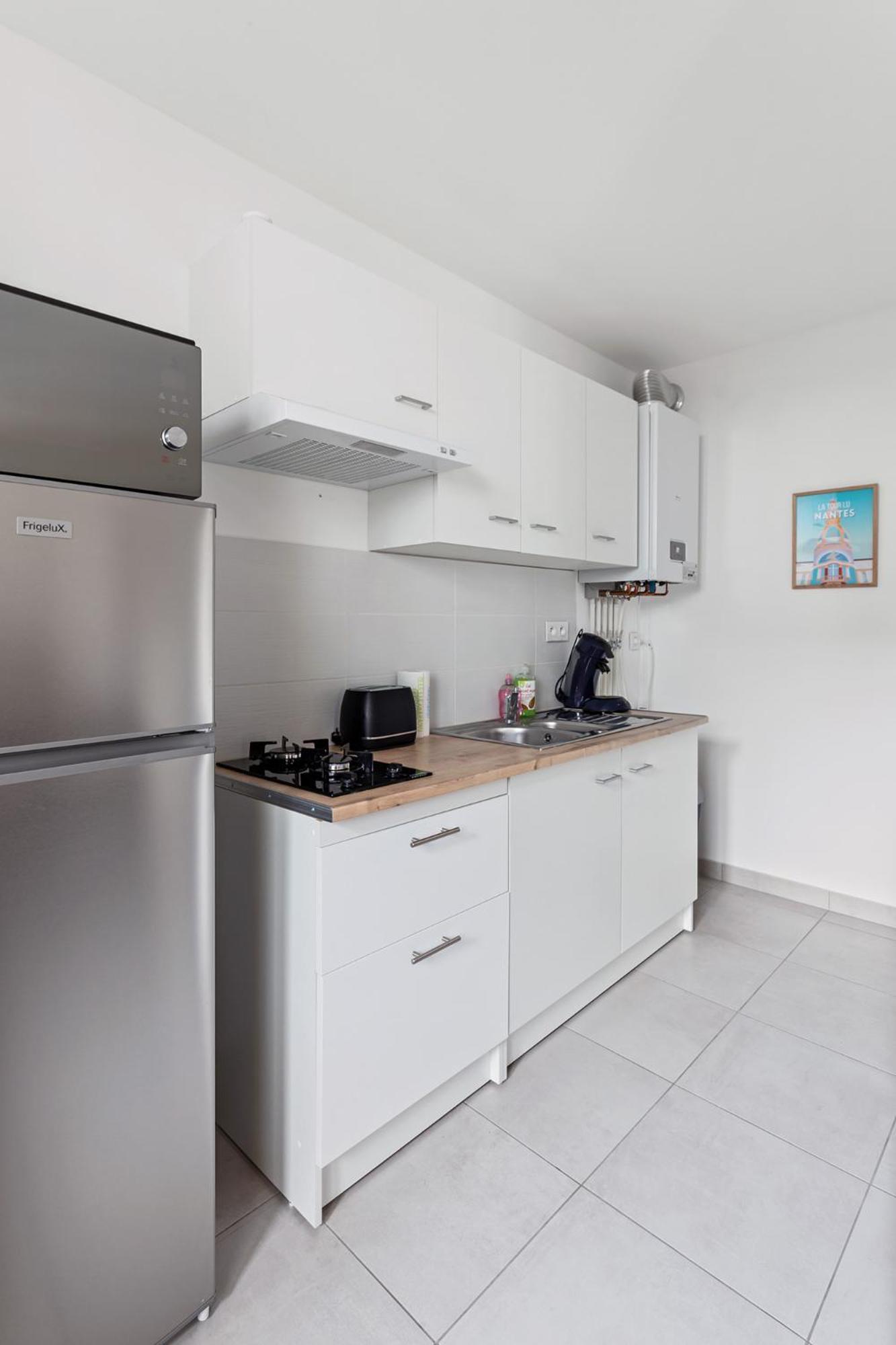 Le Petit Patio - Renove, Paisible Et Proche Centre Appartement Nantes