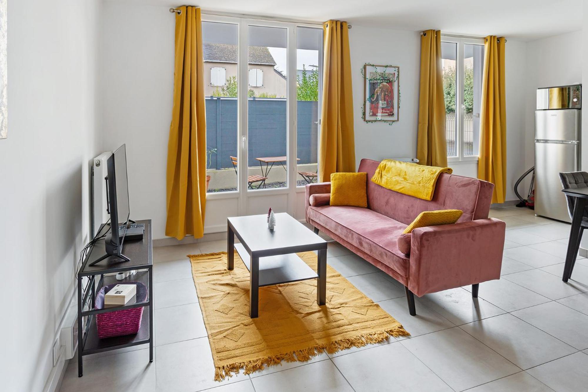 Appartement Le Petit Patio - Renove, Paisible Et Proche Centre Nantes