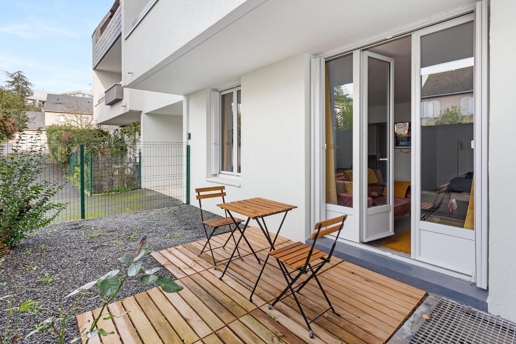 Le Petit Patio - Renove, Paisible Et Proche Centre * Nantes