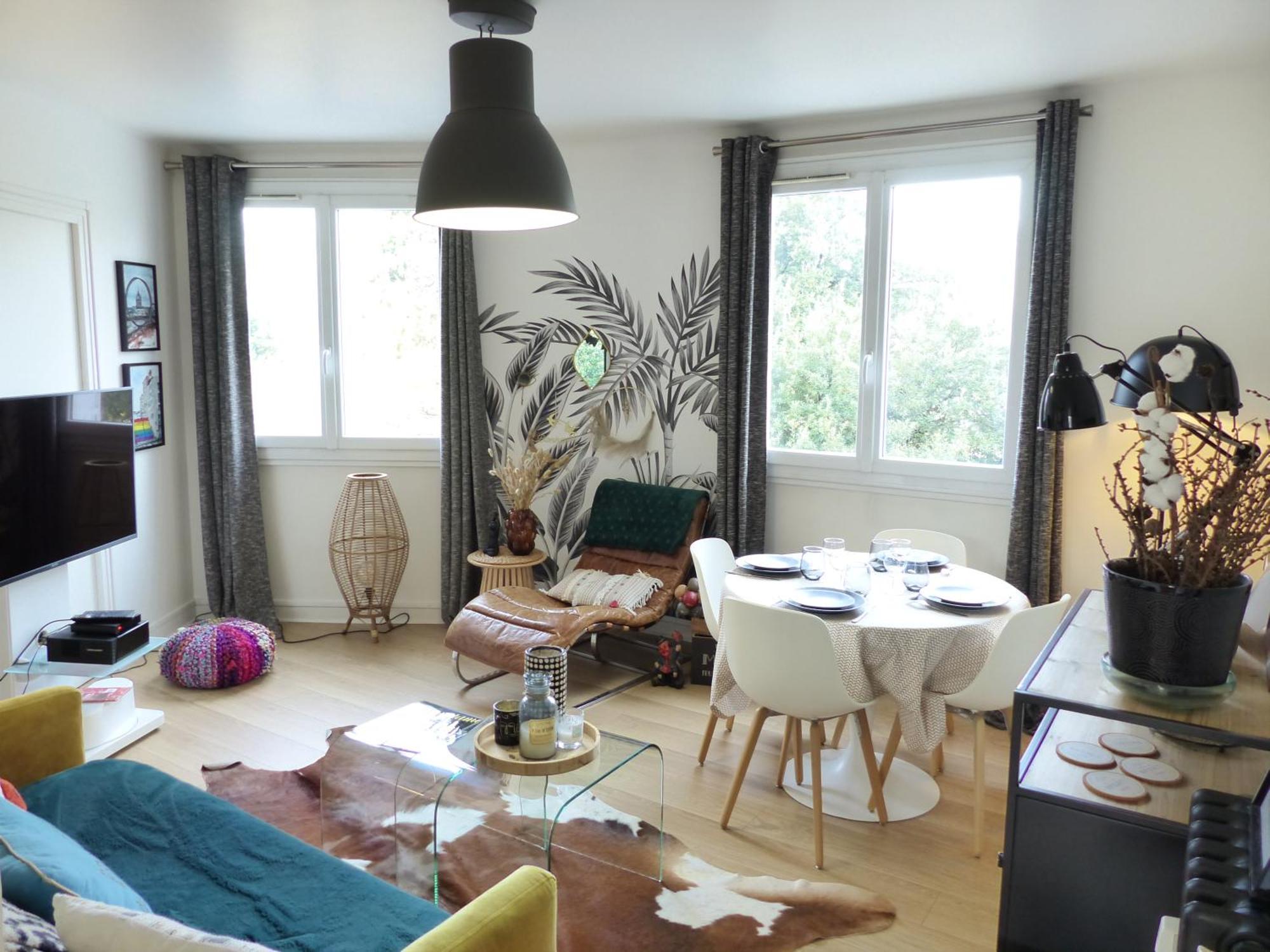 Proce - Lumineux Et Cosy, Vue Parc De Proce Nantes