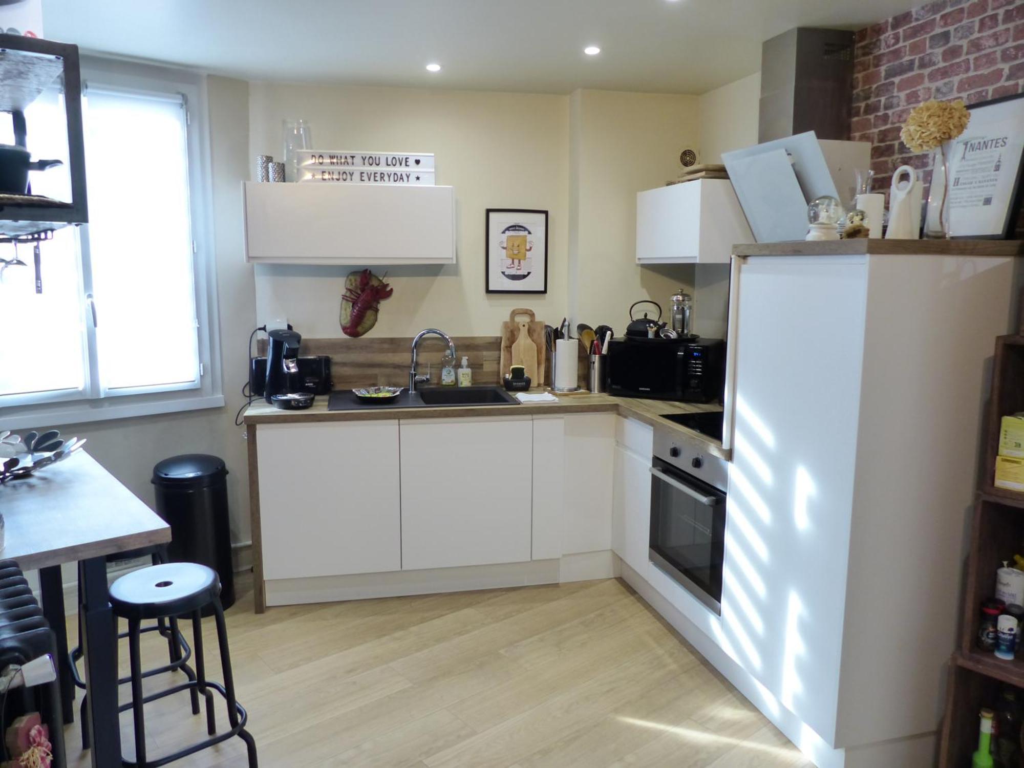 Proce - Lumineux Et Cosy, Vue Parc De Proce Appartement Nantes
