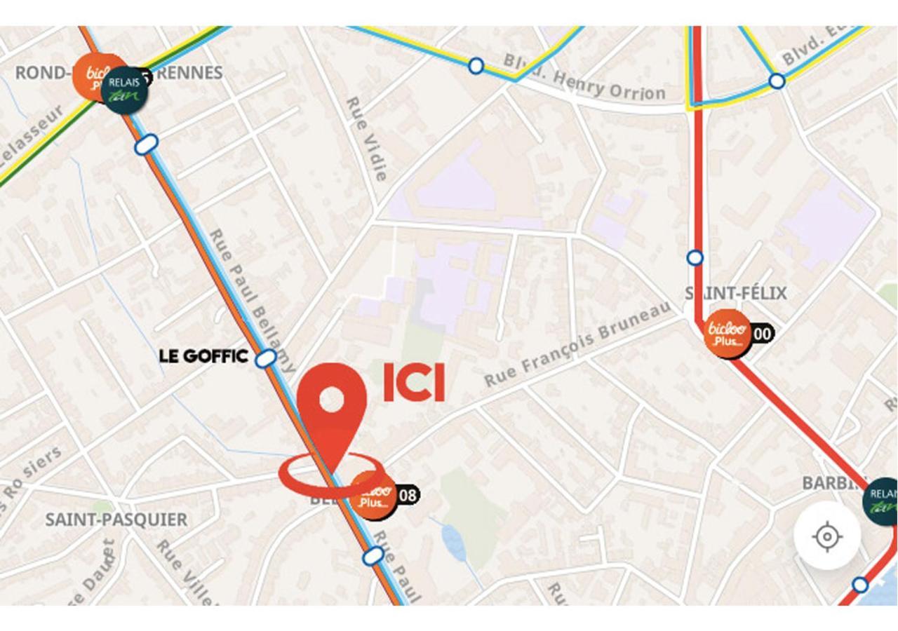 Nocnoc - Le Joyau, Cosy T3 Dans Centre Appartement Nantes