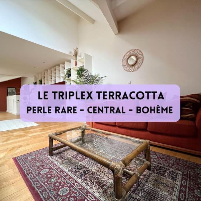 Le Triplex Terracotta Apartment Nantes