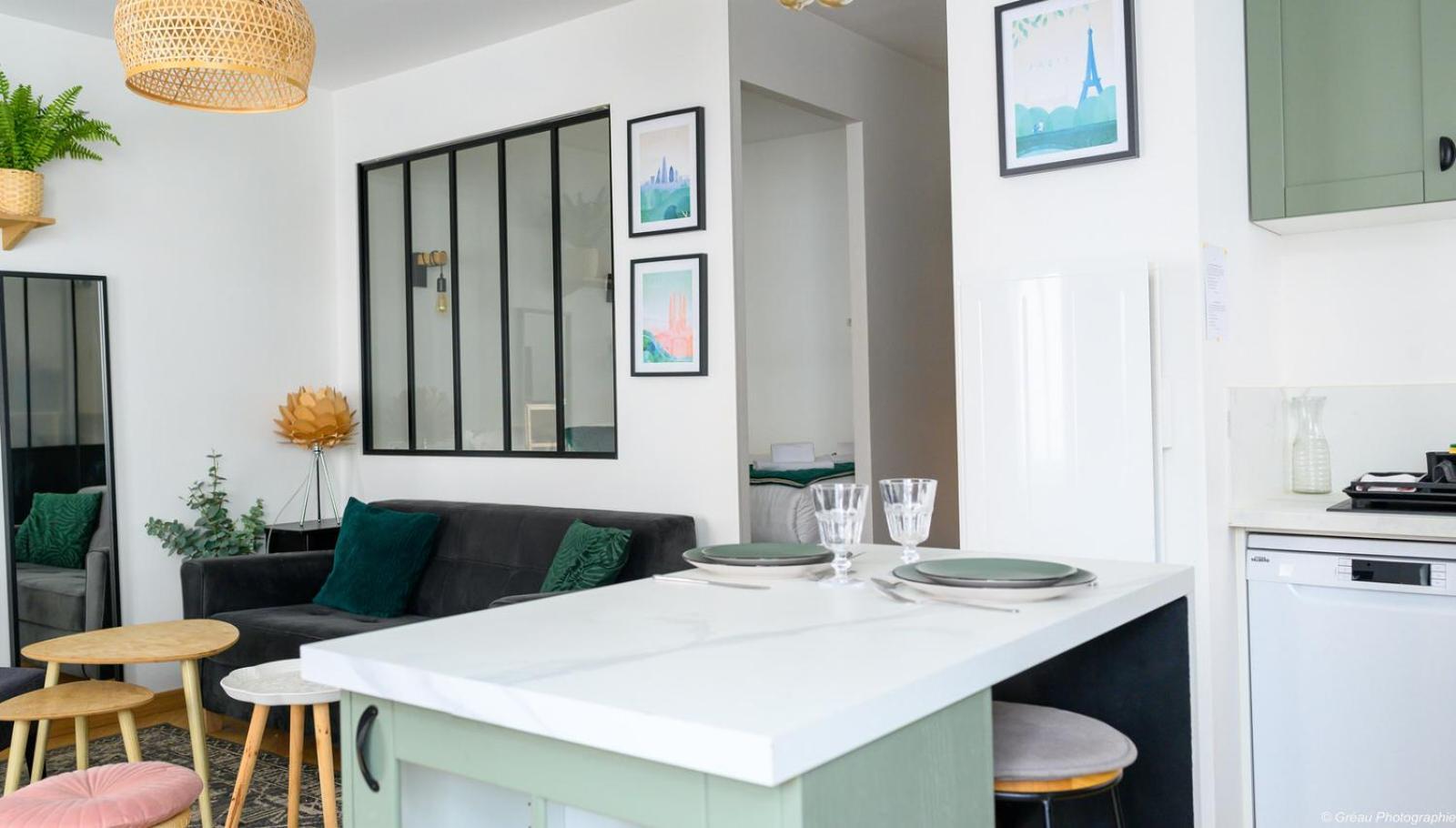 Le Verdoyant - Les Maisons De Madeleine Appartement