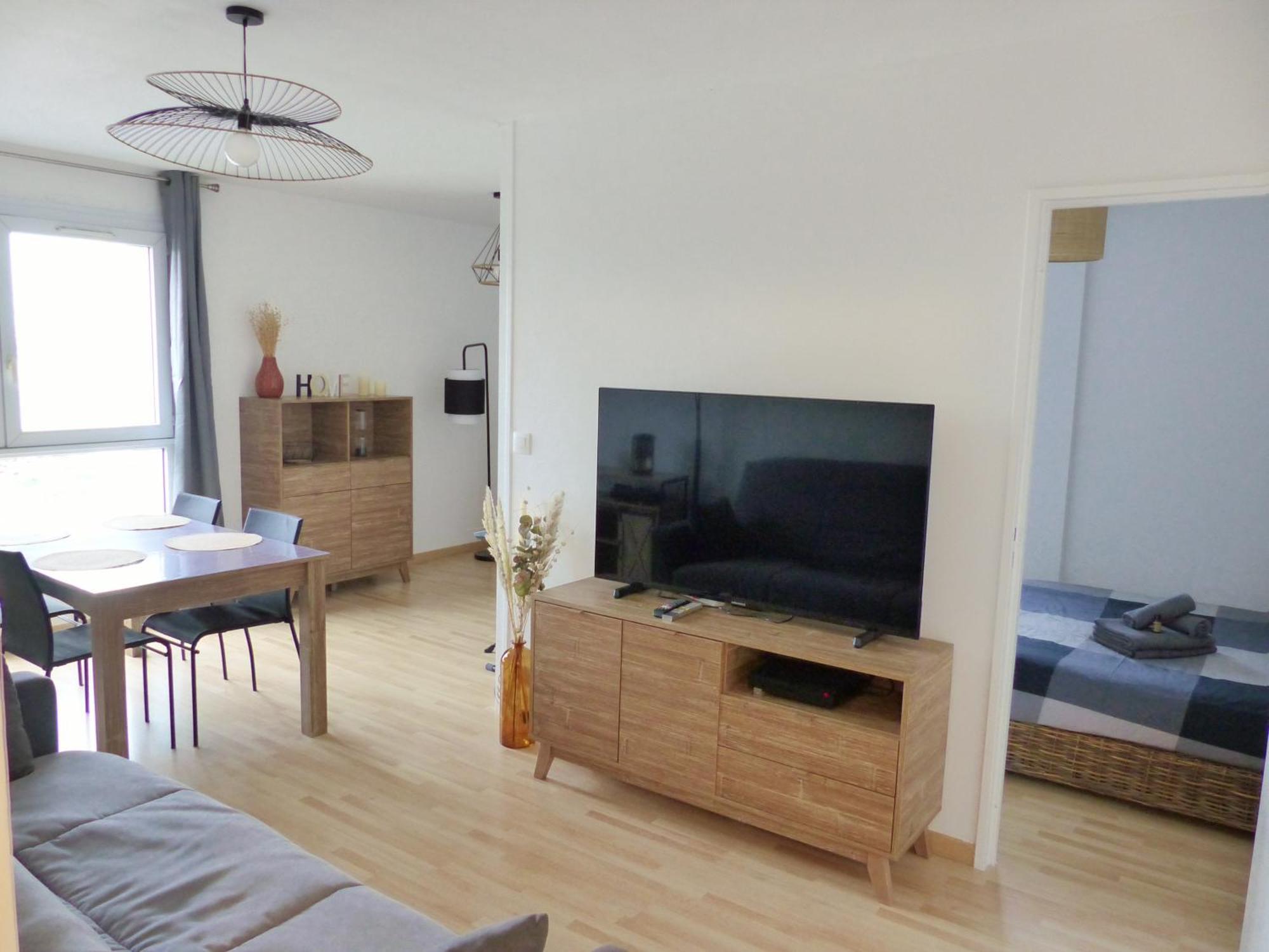 Vulcain 4, 14eme, Ile De Nantes, Vue Exceptionnelle Avec Parking Apartment