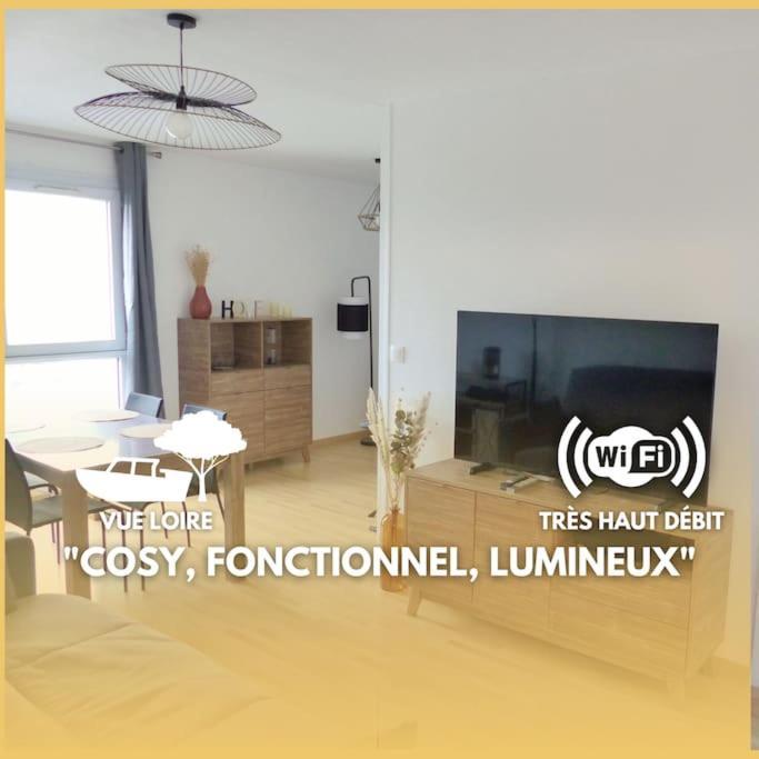 Vulcain 4, 14eme, Ile De Nantes, Vue Exceptionnelle Avec Parking Apartment