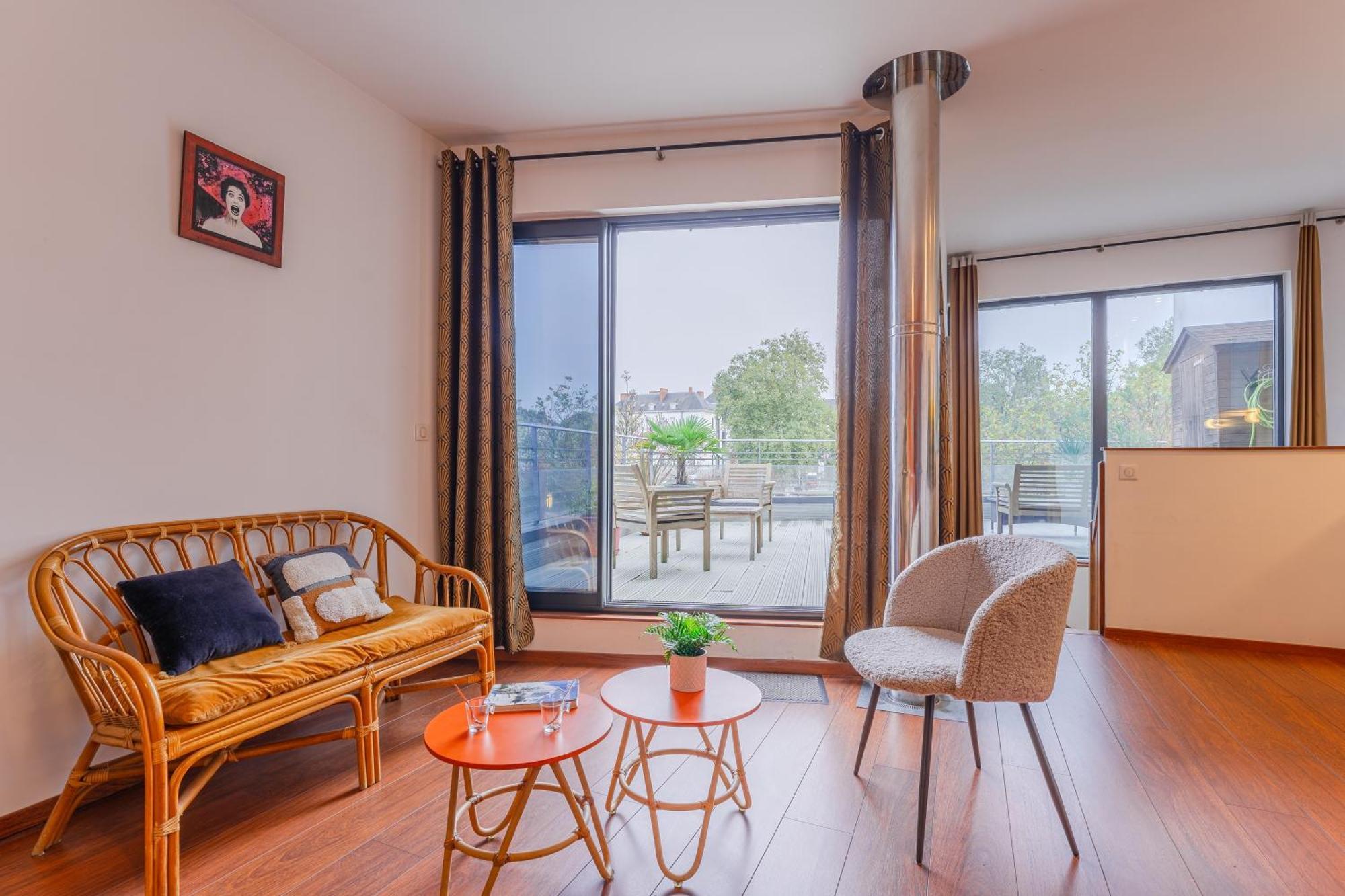 La Capitainerie - Maison 6p Avec Grande Terrasse * Nantes