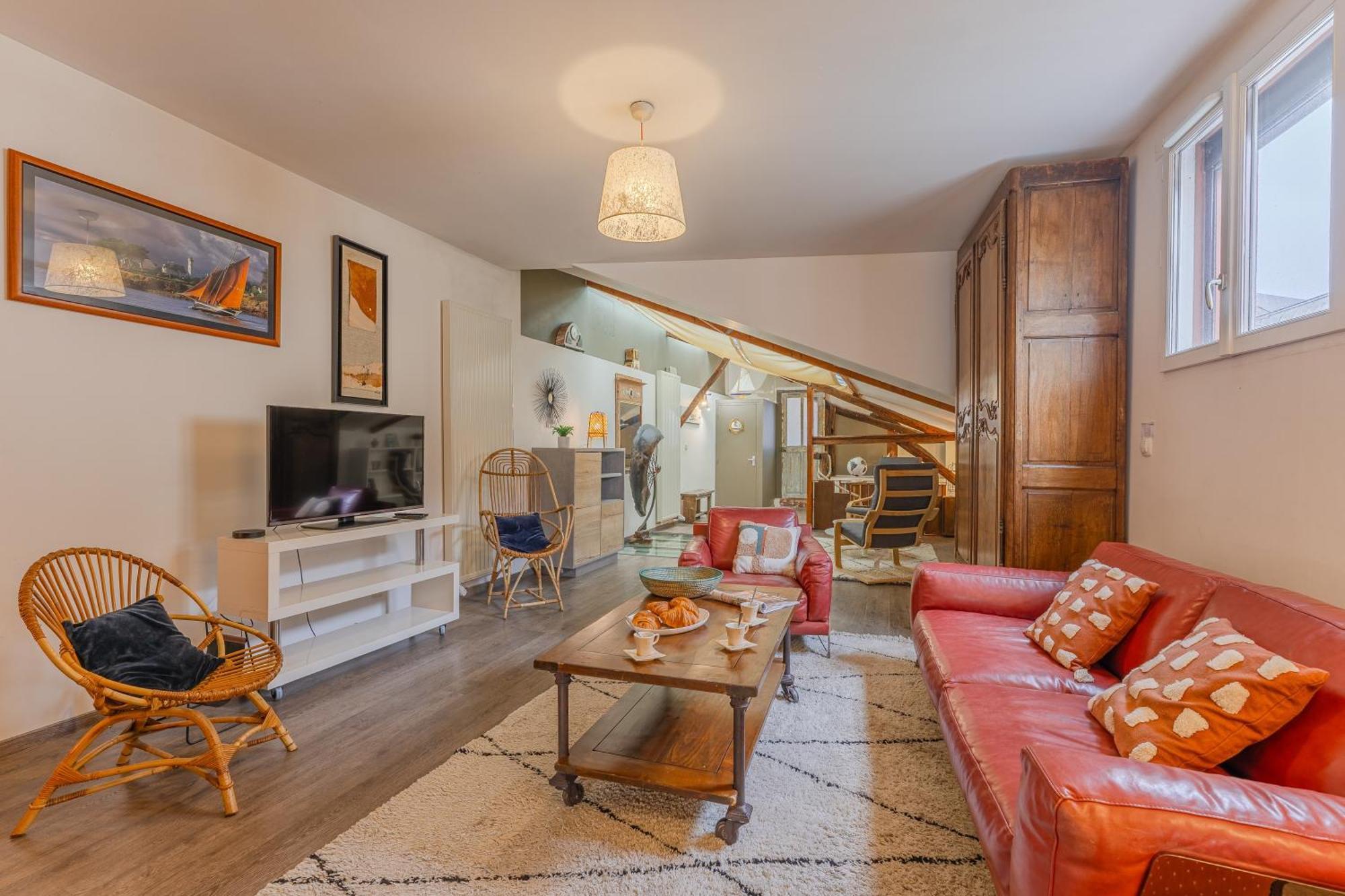 La Capitainerie - Maison 6p Avec Grande Terrasse Hébergement de vacances